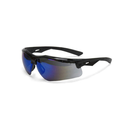 Radians TXC1-70ID Thraxus Safety Eyewear - Black Frame - Blue Mirror Lens