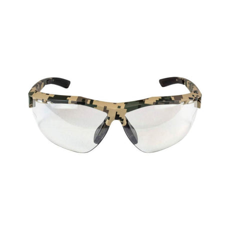 Radians TXM4-11ID Thraxus Safety Eyewear - Digital Camo Frame - Clear Anti-Fog Lens