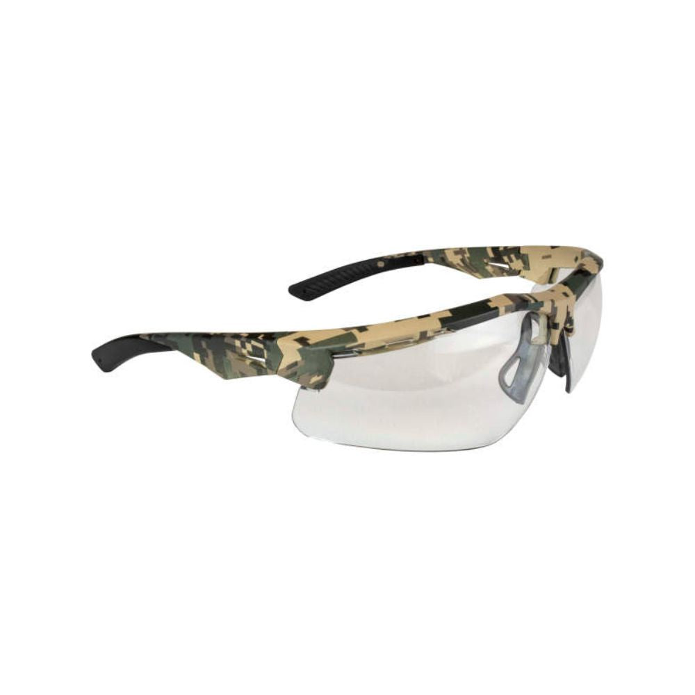 Radians TXM4-11ID Thraxus Safety Eyewear - Digital Camo Frame - Clear Anti-Fog Lens - 2