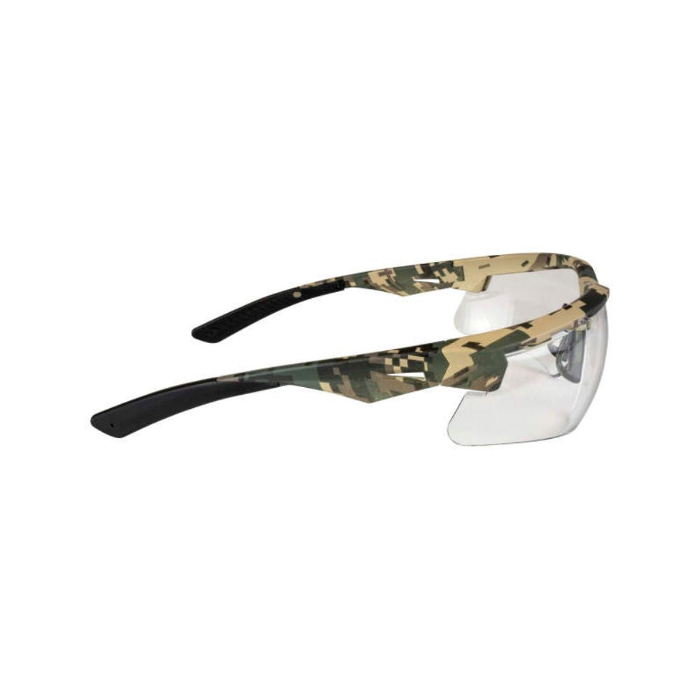 Radians TXM4-11ID Thraxus Safety Eyewear - Digital Camo Frame - Clear Anti-Fog Lens - 3