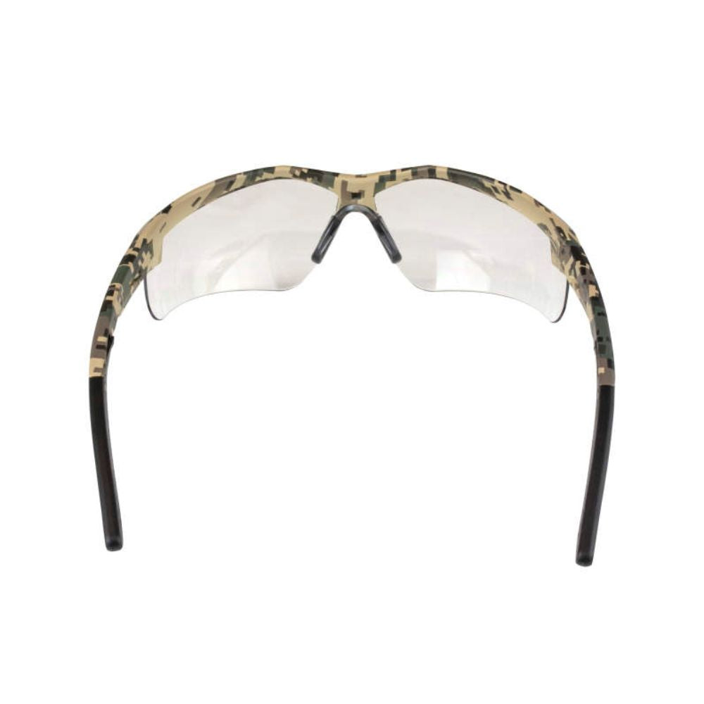 Radians TXM4-11ID Thraxus Safety Eyewear - Digital Camo Frame - Clear Anti-Fog Lens - 4