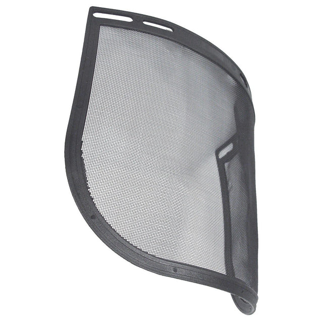 Radians V40812-PM 0.040" x 8" x 12" Plastic Mesh Face Shield for Hard Hats Smoke