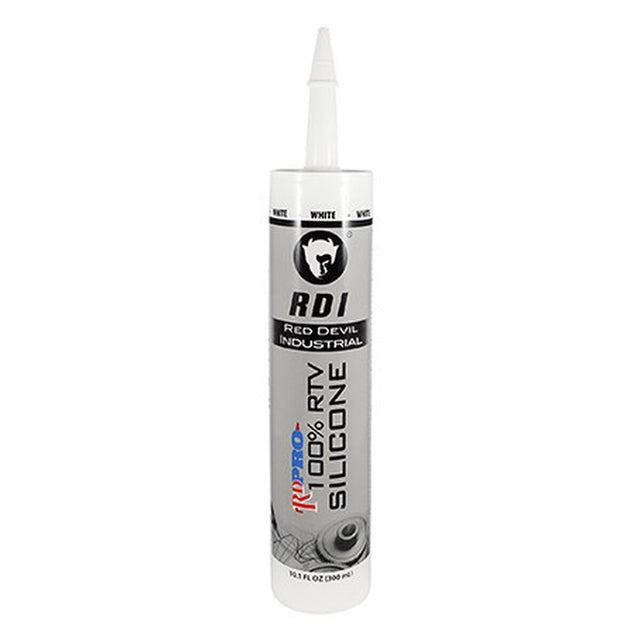 Red Devil 0816/OI Industrial Grade RTV Sealants, 10.1 oz Cartridge, White