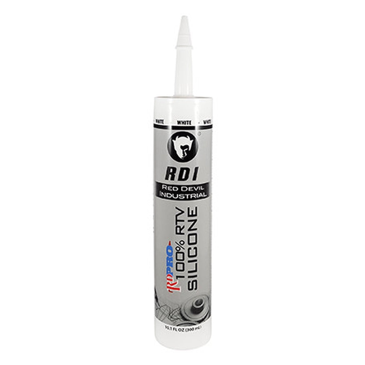 Red Devil 0816/OI Industrial Grade RTV Sealants, 10.1 oz Cartridge, White
