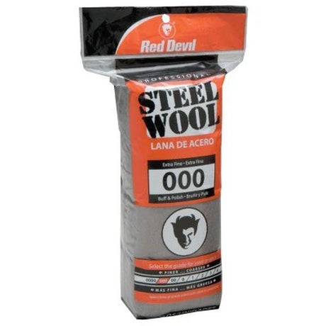 Red Devil 630-0311 #000 Extra Fine Steel Wool for Cleaning, Polishing, and Finishing (16 Pack)