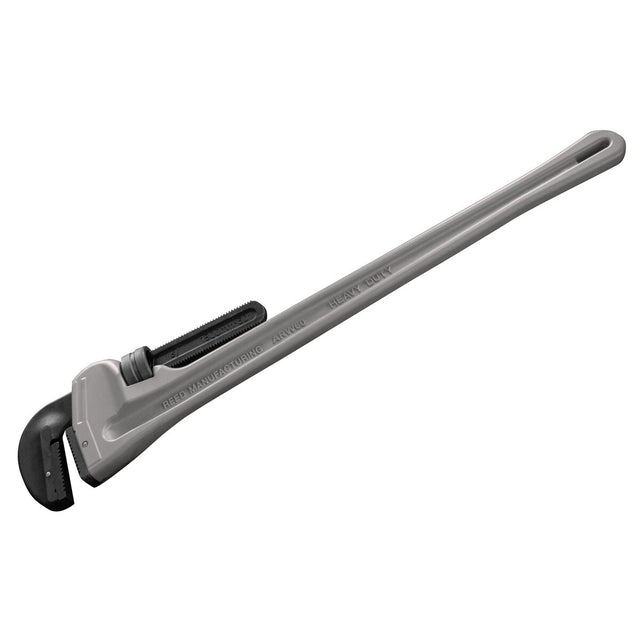 Reed 02105 60" Heavy Duty Straight Aluminum Pipe Wrench with 1-1/2 to 8" Jaw Capacity (ARW60)