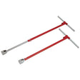 Reed 02366 VK3CK1EXT3 Main Valve Key + 1" Curb Key + 3' Extension Shaft