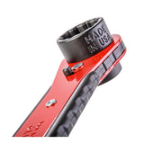 Reed 02692 Thru-Bolt 4-in-1 Socket Ratchet Wrench 17" OAL (L4N1XP) - 3