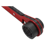 Reed 02692 Thru-Bolt 4-in-1 Socket Ratchet Wrench 17" OAL (L4N1XP) - 4