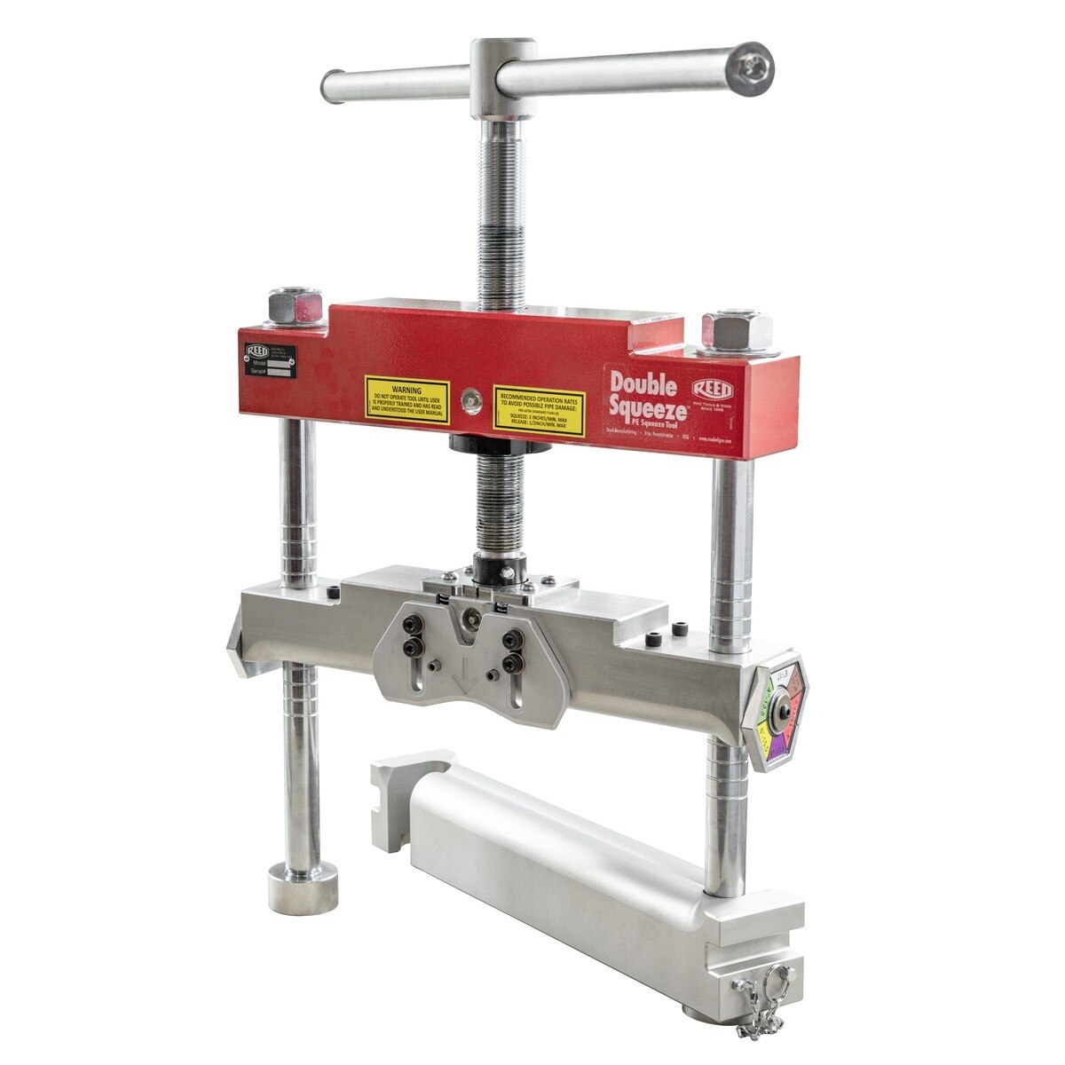 Reed 04338 PE Double Squeeze Manual Squeeze Tool for 3 to 6" Pipe Capacity (PES6DB)