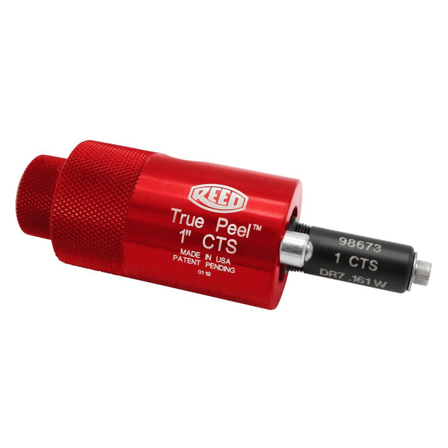 Reed 04627 True Peel PE Prep Tool for 1" CTS SDR7 Pipe 6.68" x 2.13" x 2.32" (PEP1CTS7)
