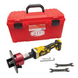 Reed 04666 Cordless Pipe Beveler Kit for 2" and Up Pipe 19-1/4" OAL (CPBDKE)
