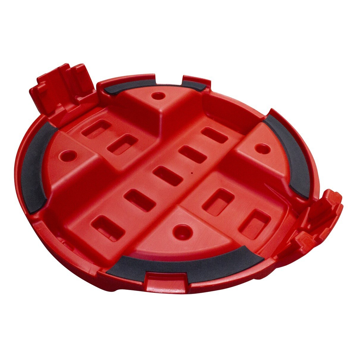 Reed 06153 16" x 15.5" x 2.75" Protective Lid with Latches for Double Deep Oilers (OLLID) - 3
