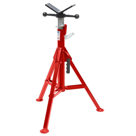 Reed 06370 JFV Folding V-Head Pipe Jack, 28" - 49"