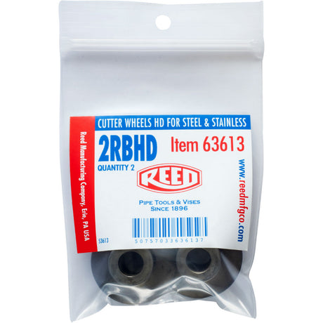 Reed 63613 2PK-2RBHD 2-Pack Cutter Wheels, 0.296"