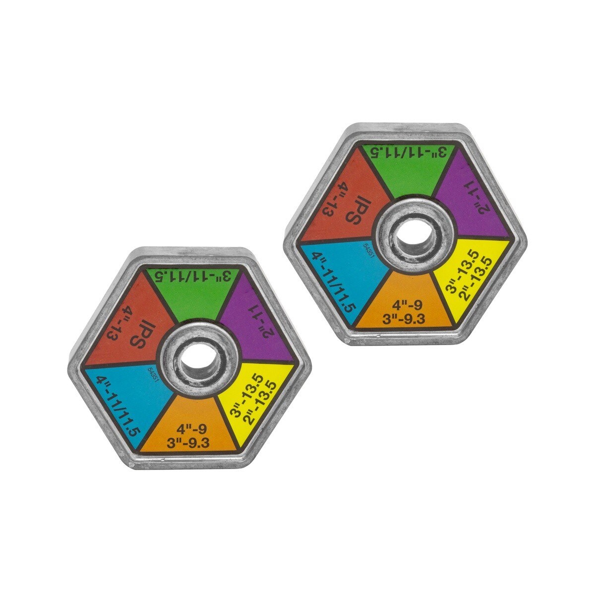 Reed 98381 Color Coded CTS Stops for PES4DB Squeeze Tool 3.35" OAL (Pair) (PES4CCST)