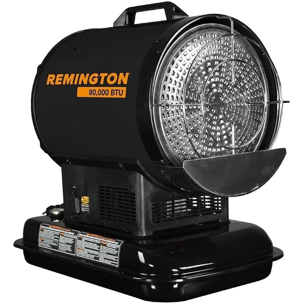 Remington REM-80-OFR-B 80,000 BTU Oil-Fired Portable Radiant Heater 22" x 14.5" x 21" - 2