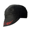 Black Stallion BC5W-BK Black BSX Welding with Red Flames and Logo