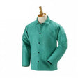 Black Stallion F9-30C-XL TruGuard 200 Flame Resistant Cotton Welding Jacket Coat, Green, XL