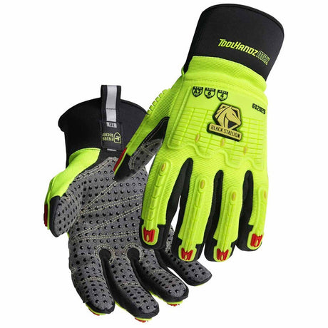 Black Stallion GX2025-YB-2XL ToolHandzÂ® MAX High Abrasion-Resistant Mechanics Glove - 2XL [A2]