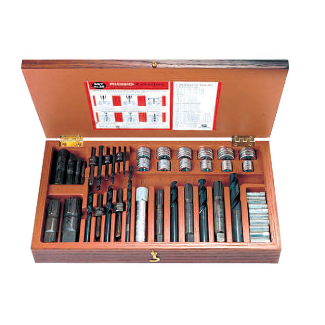 RIDGID 35590 Model 25 Screw and Pipe Extractor Set