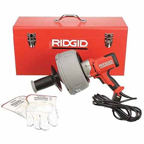 RIDGID 36013 K-45-1 Drain Cleaning Machine With Slide Action Chuck