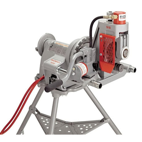 RIDGID 48382 / 48382R  918-4 Hydraulic Roll Groover with 1224 Threading Machine Mount Kit