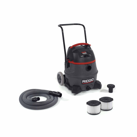 RIDGID 50373 RV3410 14 Gal Red Smart Pulse Wet/Dry Vac