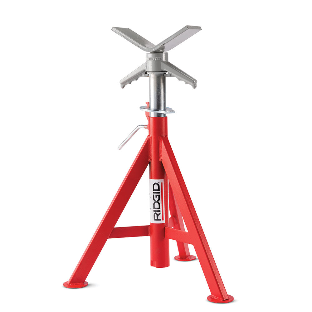 RIDGID 56657 RIDGID V-Head Low Pipe Stand (20" - 38"H)