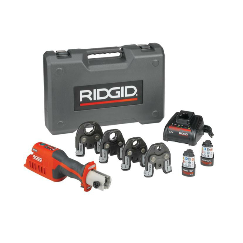 RIDGID 57363 RP 241 Compact Press Tool Kit with 1/2"-1-1/4" ProPress Jaws