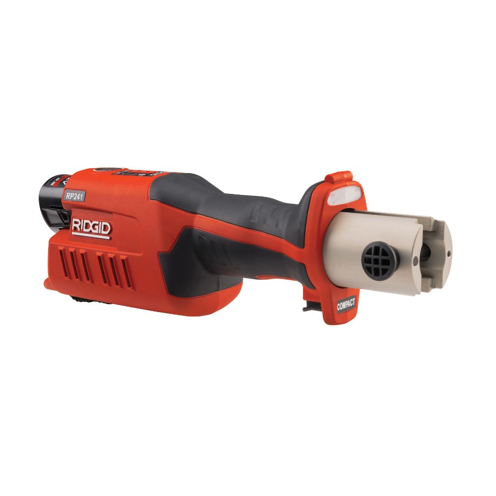 Ridgid 57378 RP 241 Compact Press Tool Kit with 1/2"-1" PureFlow Jaws - 3