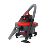 RIDGID 62698 6 Gallon Wet/Dry Vac, Rt0600, Red