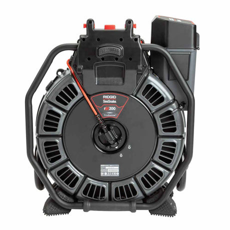 Ridgid 63663 SeeSnake® rM200B Reel (165' / 50m) with Self-Leveling Camera powered with TruSense®