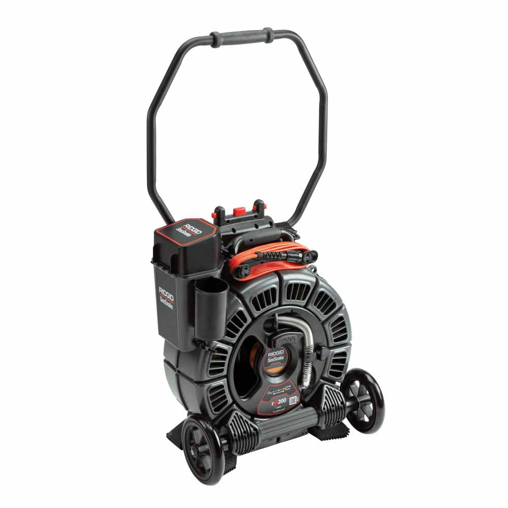 Ridgid 63663 SeeSnake® rM200B Reel (165' / 50m) with Self-Leveling Camera powered with TruSense® - 5