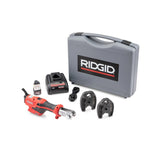 Ridgid 72543 RP 115 Mini Press Tool 12V Battery Kit with PureFlow Jaws 1/2 in. to 3/4 in. (1 Kit) - 2