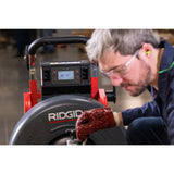 Ridgid 73048 K-4310 FXP 3/4" Drum Machine with FXP Battery-8.0 Ah (Qty-2) & Charger - 6