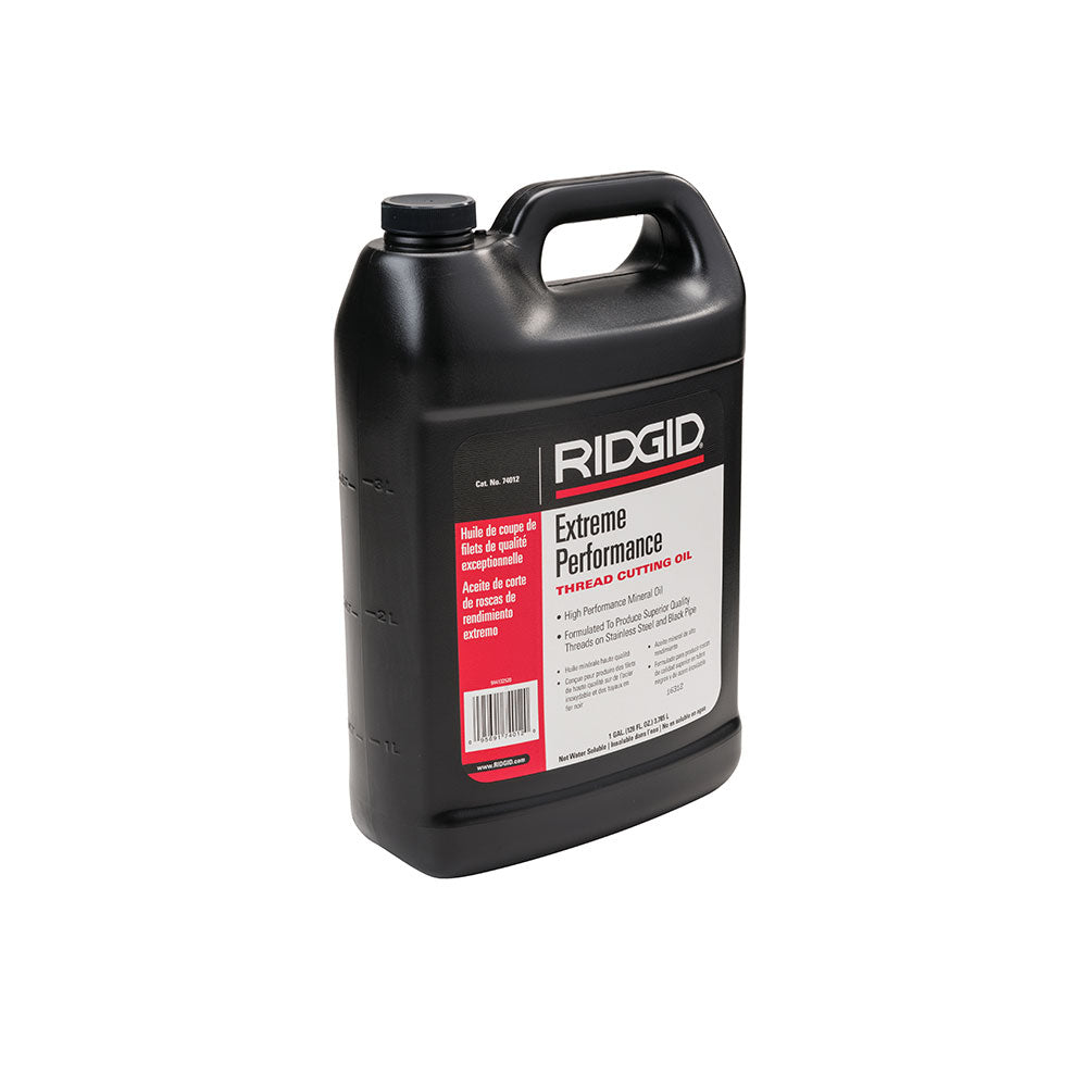 RIDGID 74012 Extreme Performance Stainless Steel Thread Cutting Oil - 1 Gallon