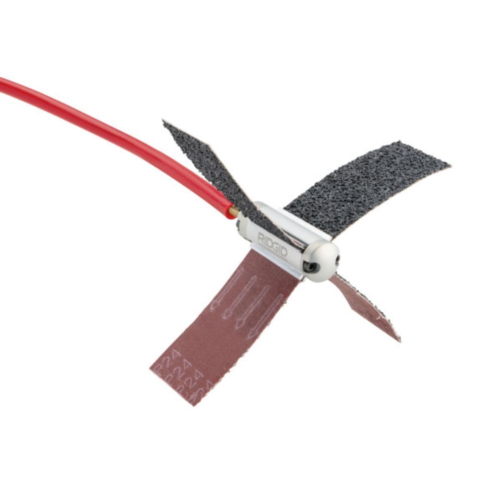 Ridgid 77093 RIDGID Sandpaper Holder - 8mm Cable (5/16") - 2" wide - 5