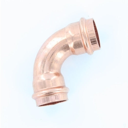 Viega 77347 1/2" ProPress 90 Degree Short Copper Elbow P x FTG Street Fitting