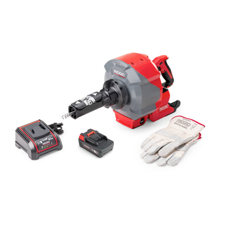 Ridgid 78053 K-46 Cordless SinkSnake with 5/16" x 25' IC Cable, 18V 2.5Ah Battery & Charger