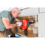 Ridgid 78053 K-46 Cordless SinkSnake with 5/16" x 25' IC Cable, 18V 2.5Ah Battery & Charger - 6