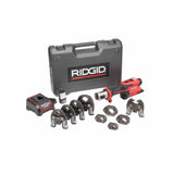 Ridgid 78208 RP 251 Press Tool Battery Kit with ProPress Rings & Jaws (1/2"-1-1/4") and C1 Actuator