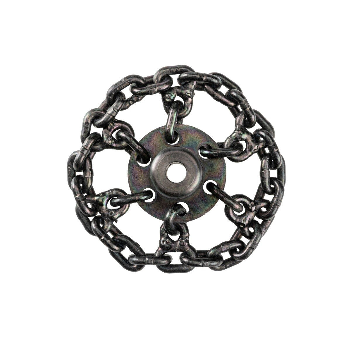Ridgid 80883 KM-1004 4" Circular Chain for 5/16" Cable Drain Cleaning Attachment - 3