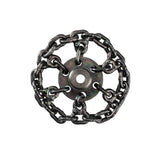 Ridgid 80883 KM-1004 4" Circular Chain for 5/16" Cable Drain Cleaning Attachment - 3