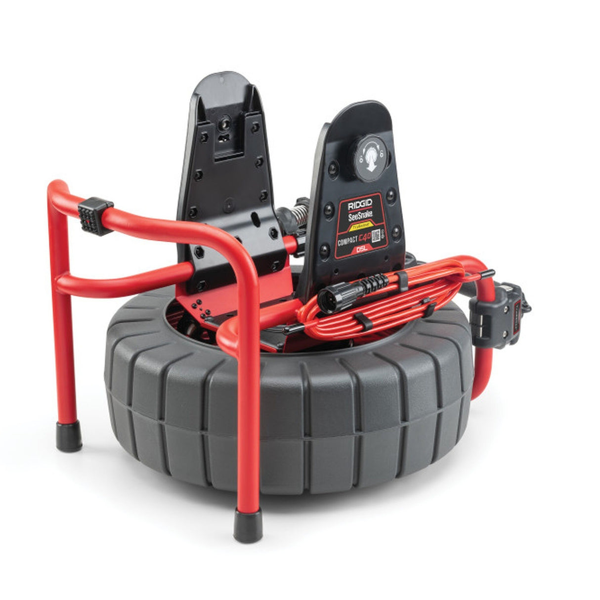 Ridgid 82143 SeeSnake Compact C40 DSL Camera Reel with TruSense Digital Self-Leveling - 5