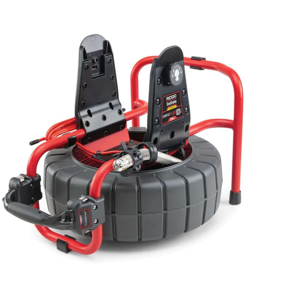 Ridgid 82143 SeeSnake Compact C40 DSL Camera Reel with TruSense Digital Self-Leveling - 6
