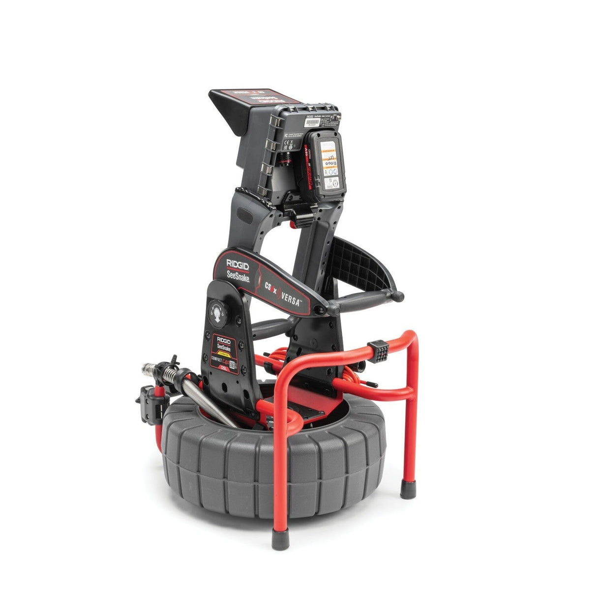 Ridgid 82143 SeeSnake Compact C40 DSL Camera Reel with TruSense Digital Self-Leveling - 9