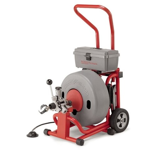 RIDGID 95737 Drum Machine with 5/8" Pigtail and Standard Accessories