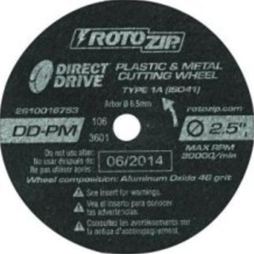 RotoZip DD-PM5 DD-PM5 Plastic & Metal Direct Drive Cut-Off Wheels (5PK)
