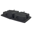 Rubbermaid 2221456 Brute 0.5 Cubic Yard Black Rotomolded Hinged Dome Lid for Tilt Truck Trash Cart